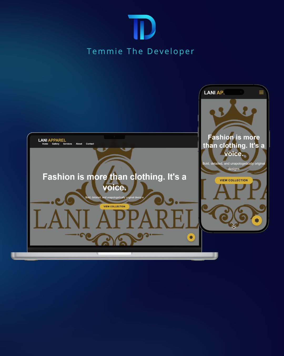 Fashion Design Website